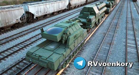 В США замечен поезд с необычными С-300 и Тор-М1 (ФОТО) | Русская весна