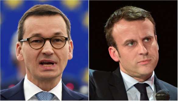 Премьер Польши набросился на Макрона за критику США и НАТО | Русская весна