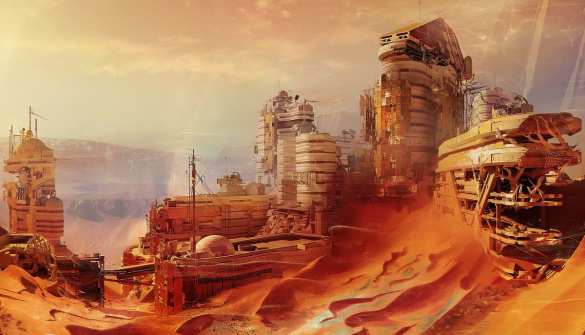 ОАЭ собираются построить город на Марсе (ФОТО) | Русская весна