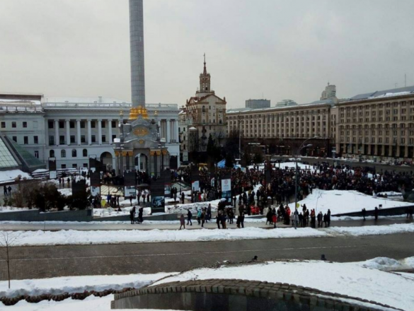 Я в Грузии больше собирал без конфет и кофе, — Саакашвили указал на малочисленность акции сторонников Порошенко | Русская весна