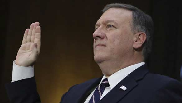 Первый день Помпео: экс-директор ЦРУ официально возглавил Госдеп | Русская весна