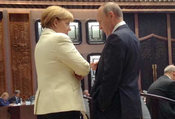 В Германии назвали условия для встречи Путина и Меркель | Русская весна