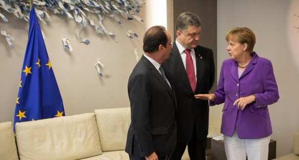 Меркель и Олланд стремятся добиться от Порошенко отказа от силового сценария в Донбассе, — политолог | Русская весна