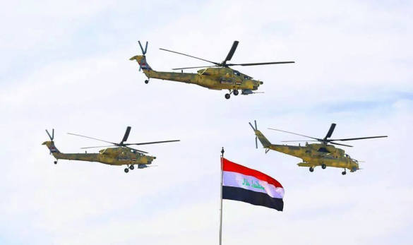 «Ночные охотники» Ми-28 уничтожили колонну ИГИЛ, направлявшуюся в Сирию из Ирака (ВИДЕО) | Русская весна