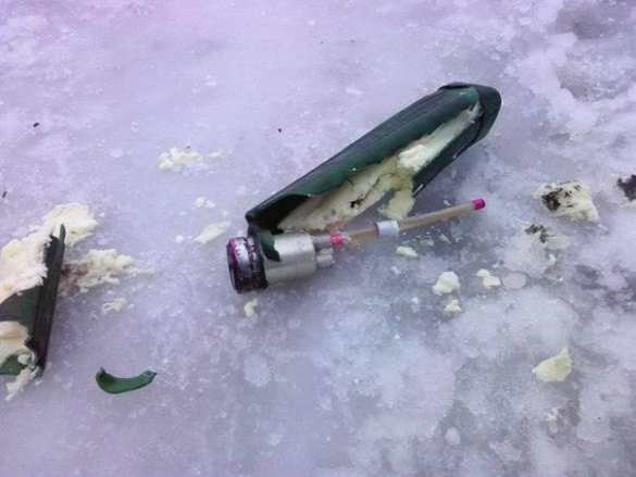 Украинские каратели минируют Горловку противопехотными минами | Русская весна