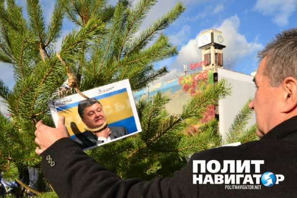 На майдане соорудили виселицу для Порошенко и Яценюка (ВИДЕО, ФОТО) | Русская весна