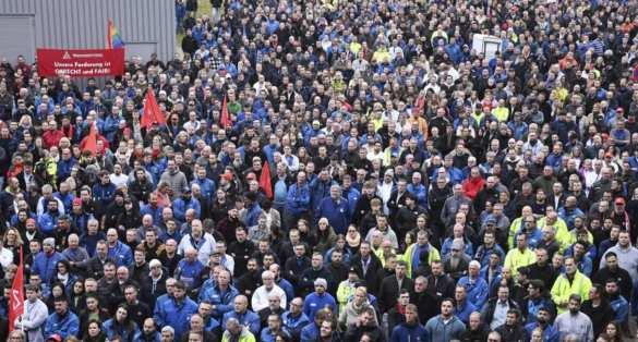 В Германии начались массовые забастовки рабочих | Русская весна