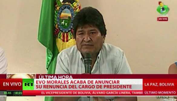 Президент Боливии заявил о своей отставке, его зовут работать в Россию (ФОТО, ВИДЕО) | Русская весна