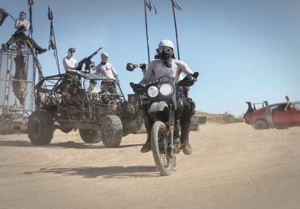 Уникальные кадры: Итальянец расстрелял байкеров из велосипедной «РСЗО» (ВИДЕО) | Русская весна