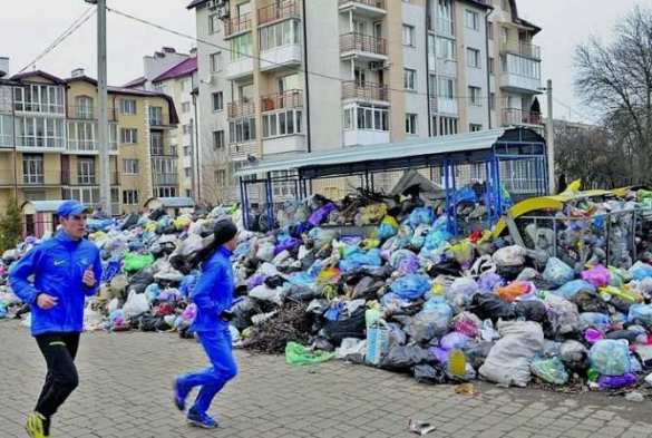 Во Львове из-за мусора хотят эвакуировать детей. В Донецке готовы помочь (ВИДЕО) | Русская весна
