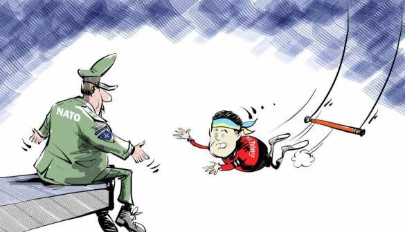 Прискорбная новость, — МИД РФ о планах Украины вступить в НАТО | Русская весна