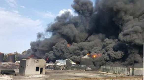 Grossbrabd in Treibstofflager – mehrere Menschen sterben (VIDEO) | Русская весна