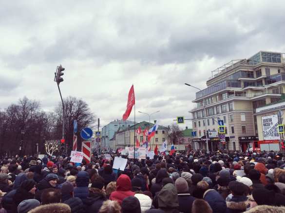 Что было на «марше Немцова» (ФОТО, ВИДЕО) | Русская весна