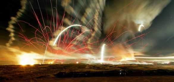 Зрелищные кадры: уничтожением условного противника в ходе ночного боя завершились учения «Поиск-2018»  (ФОТО, ВИДЕО) | Русская весна