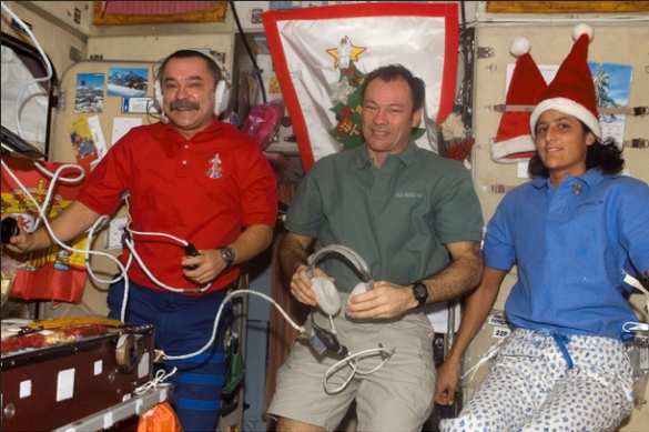 На МКС отпраздновали Рождество (ФОТО) | Русская весна