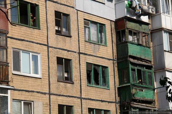 Ночные обстрелы городов ДНР:  повреждены два многоквартирных дома, нарушено электроснабжение | Русская весна