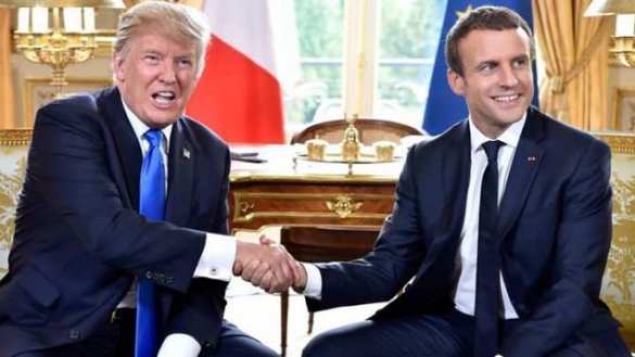 Трамп предложил Макрону «взятку» за выход Франции из ЕС | Русская весна