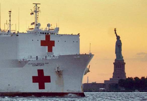 Кошмар в США: полмиллиона заражённых, вирус пришёл не из Китая, лето может его не остановить (ВИДЕО) | Русская весна