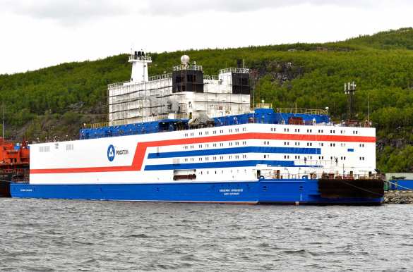 Первый в мире плавучий промышленный атомный энергоблок отправится из Мурманска на Чукотку (ВИДЕО) | Русская весна