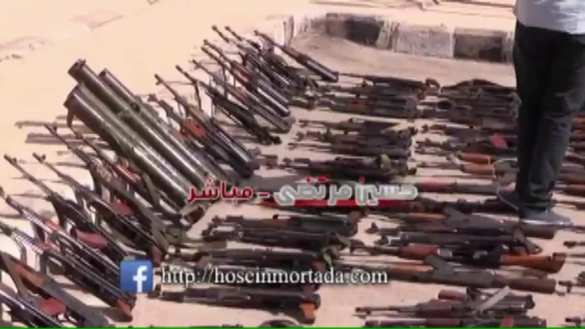 Массовая сдача террористов в плен на юге Сирии (ВИДЕО) | Русская весна