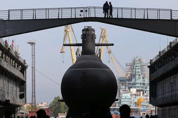 Новая субмарина «Кронштадт» спущена на воду в Санкт-Петербурге (ФОТО, ВИДЕО) | Русская весна