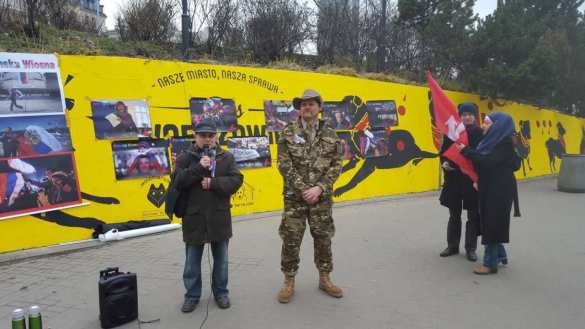 «Русская весна» в Варшаве: польские активисты требуют от правительства признать воссоединение Крыма с Россией (ВИДЕО) | Русская весна