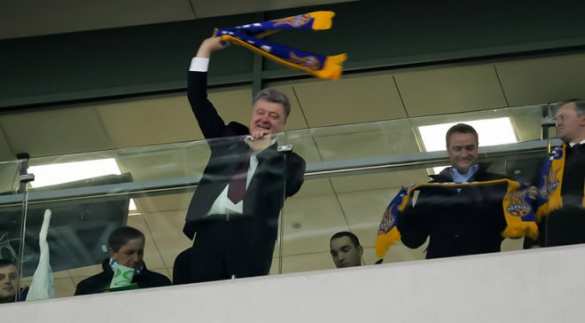 На футбольном матче, который посетил Порошенко, произошла грандиозная драка (ФОТО, ВИДЕО) | Русская весна