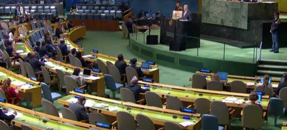 Порошенко выступил перед полупустым залом Генассамблеи ООН и спящим Климкиным (ФОТО, ВИДЕО) | Русская весна