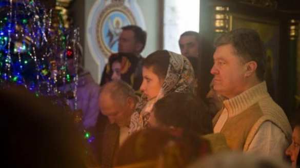 Порошенко сбросил маску: провел Рождество в компании лжесвященников «Киевского патриархата» | Русская весна