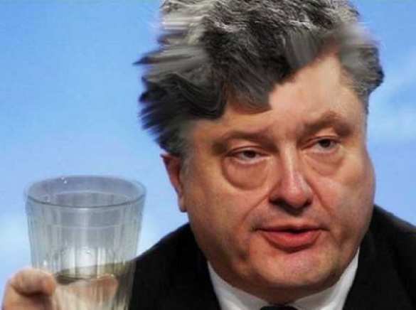 Редкие кадры: Дегустаторы «Укрспирта» пьют «огненную воду» под портретом Порошенко (ФОТО) | Русская весна