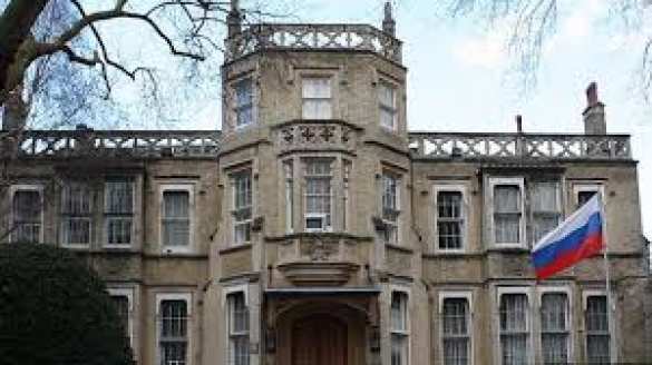 У посольства России в Лондоне появилась военная охрана  | Русская весна