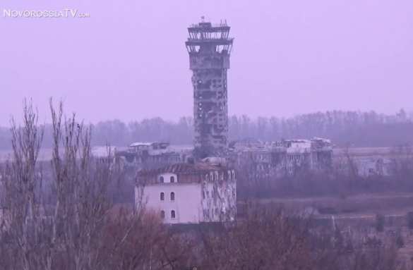 Бои за аэропорт: уничтожена позиция армии ДНР «Пожарная вышка» (видео) | Русская весна
