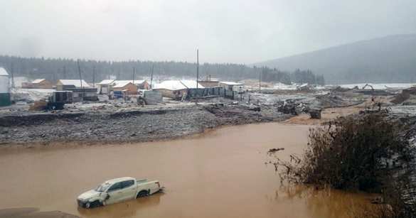 Опубликованы кадры последствий прорыва дамбы в Красноярском крае (ВИДЕО) | Русская весна
