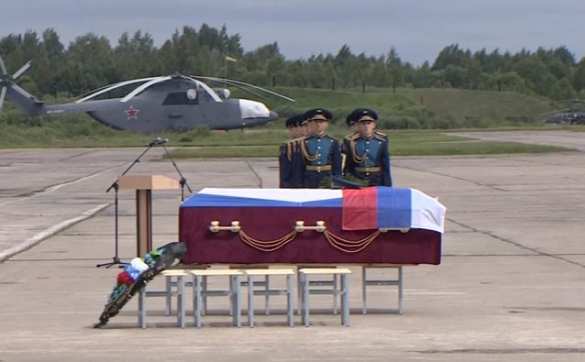 В России простились с геройски погибшими в Сирии лётчиками (ВИДЕО) | Русская весна