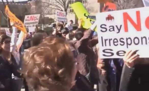 Канадцы протестуют против секс-уроков с первого класса (ВИДЕО) | Русская весна
