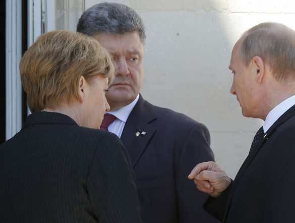 Владимир Путин и Ангела Меркель обсудили судьбу Украины | Русская весна