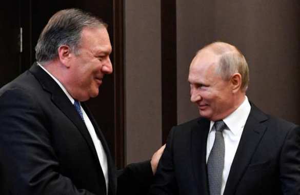 Помпео оценил переговоры с Путиным | Русская весна