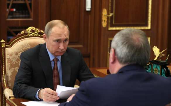 Рогозин рассказал Путину о ситуации в космической отрасли (+ВИДЕО, ФОТО) | Русская весна