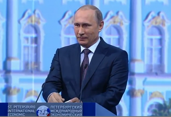 Выступление Владимира Путина на пленарном заседании ПМЭФ-2015 — прямая трансляция | Русская весна