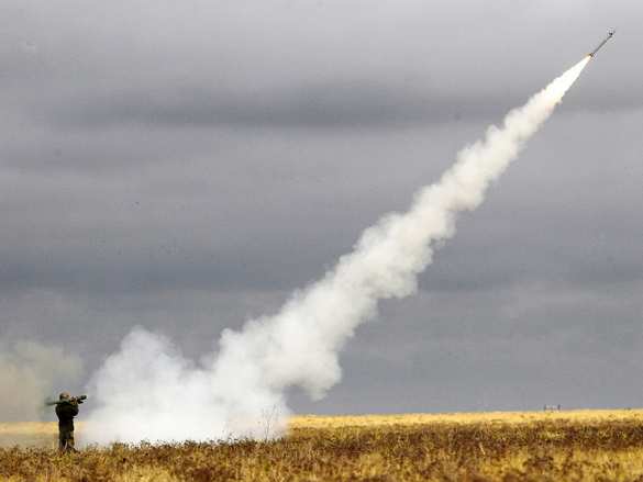 Российские военные провели боевые стрельбы на побережье Азовского моря | Русская весна