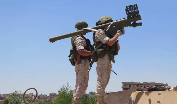 ВАЖНО: Российские военные предотвратили атаку на Дамаск, применив новейший ПЗРК «Верба» (+ВИДЕО, ФОТО) | Русская весна