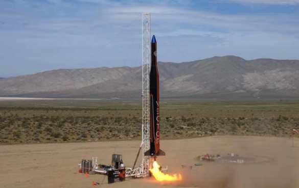 Испытания новой ракеты для микроспутников прошли в пустыне (ФОТО, ВИДЕО) | Русская весна