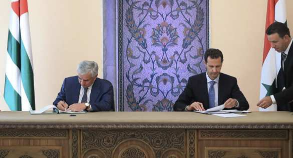 Сирия официально признала Абхазию | Русская весна