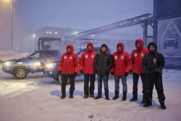 На пикапах до самого северного поселка мира: россияне установили рекорд (ФОТО, ВИДЕО) | Русская весна