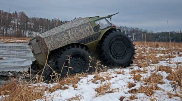 «Крошечный танк»: российский вездеход «Шерп» вызвал восторг у западных СМИ (ВИДЕО) | Русская весна