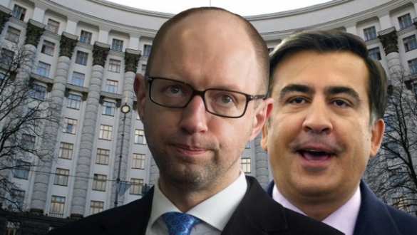 Михаил Саакашвили сообщил о параллельных мирах Арсения Яценюка | Русская весна