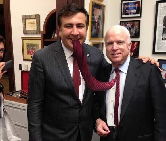 Саакашвили уверяет, что Маккейн согласен войти в Совет реформ Украины | Русская весна