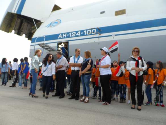 Сирийская гуманитарная операция — арабские дети встречают русские самолеты: эксклюзивный репортаж «Русской Весны» (обновлено, добавлено ВИДЕО) | Русская весна