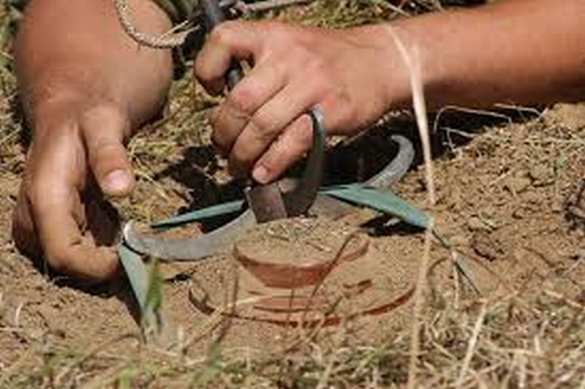 Саперы МЧС ДНР за трое суток обезвредили в Никишино более 100 боеприпасов | Русская весна