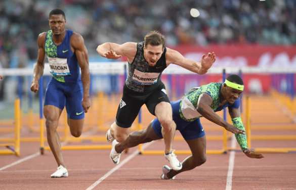 Золотое падение: необычная победа российского атлета на этапе Бриллиантовой лиги (ВИДЕО) | Русская весна